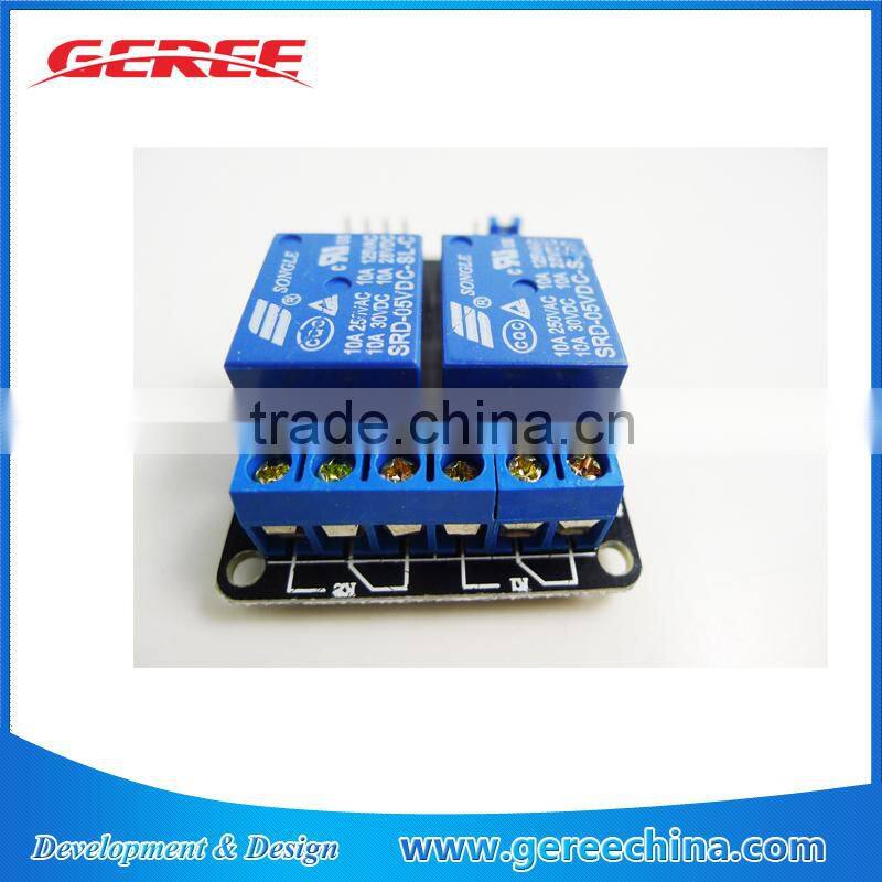5V relay module 2 channel relay module Low level trigger Shield