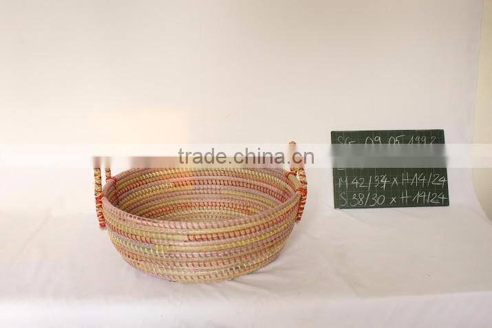 Seagrass storage basket