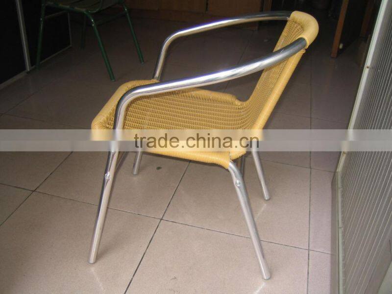 Cheap rattan outdoor stacking living room wicker chair YC028