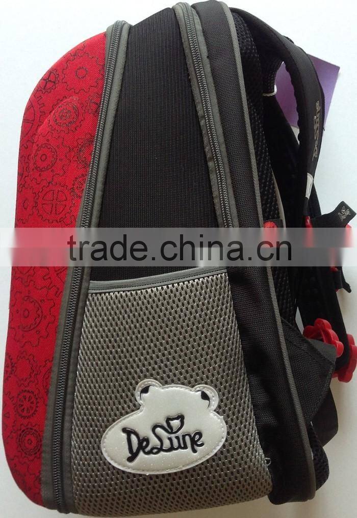 Russia brand children cars print wholesale school backpack bags