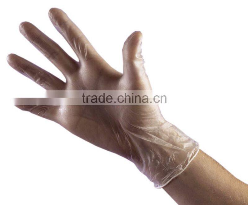 Medical and agricultural grade plastic vinyl glove with cheap price