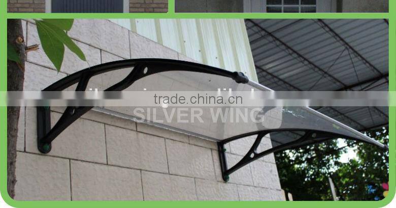 Economic Durable Door polycarbonate balcony awnings