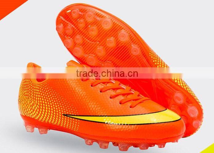 2016 Hot selling soccer shoes top quality professional men football shoes traning shoes