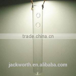 Glass hanging hydroponics vase