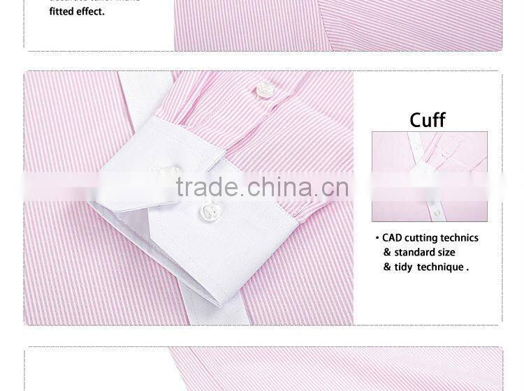 Product Promotion solid color stripes shirts for men