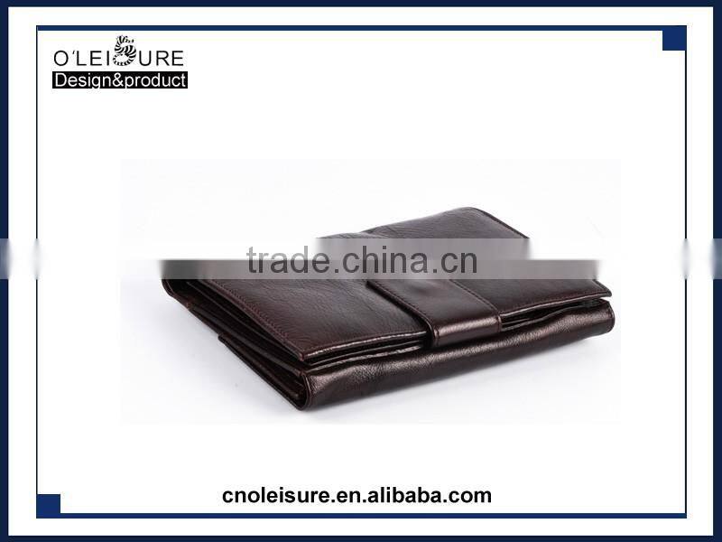 Travel wallet man's running man bag leather simple men bag business card holder leather card holder alibaba China manufacturer