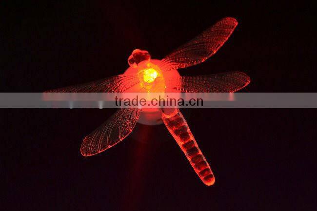 Multi-color-changing LED Dragonfly night light led lamp