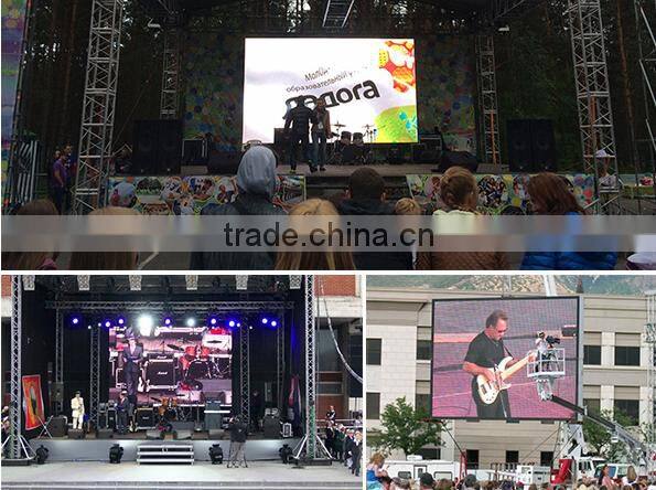 Creative full color crystal-clear outdoor led video billboard