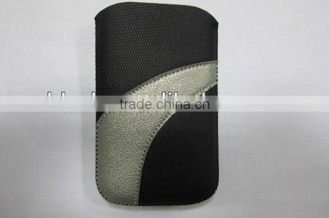 Factory Price PU Leather Mobile Phone Pouches