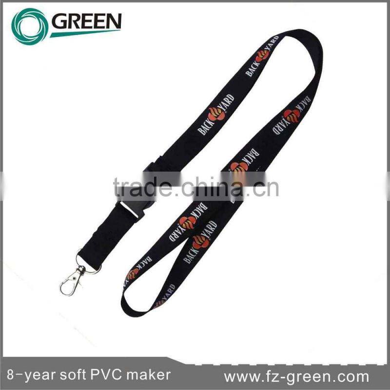 Hot!!! Polyester custom lanyard no minimum order
