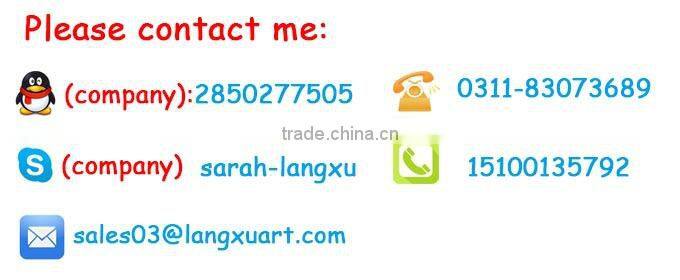 Hand pressed Rabbit Design Glass Christmas Ornaments For gift