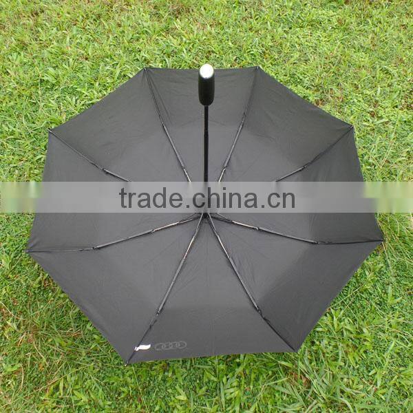 custom luxury gift advertising 3 fold umbrella