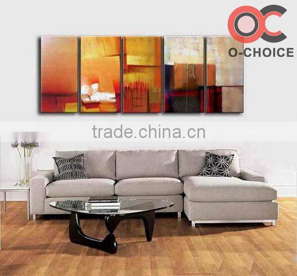 Abstract paintings with description of painting