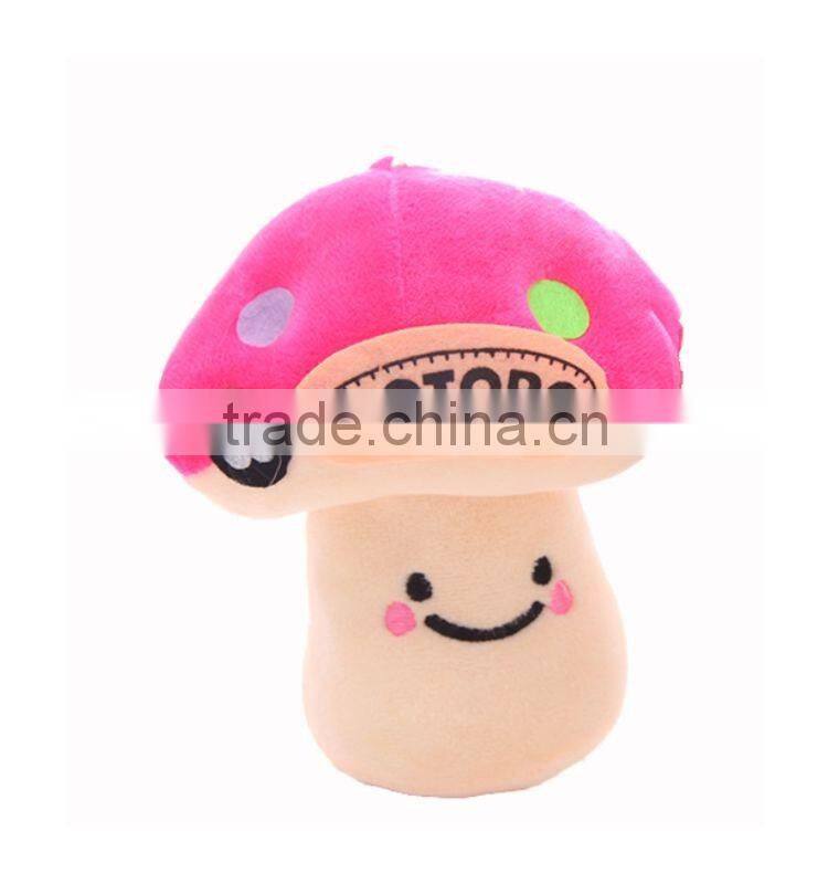 St mushroom plush toys multicolor choose custom size