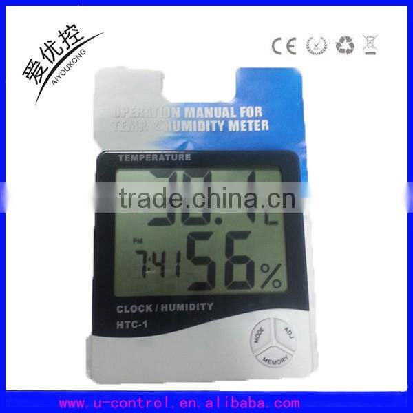 digital temperature and humidity controller HTC-1/temperature and humidity meter/temperature and humidity indicator