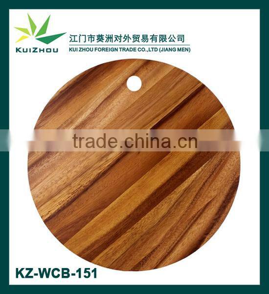 6 wooden cutting board with stand
