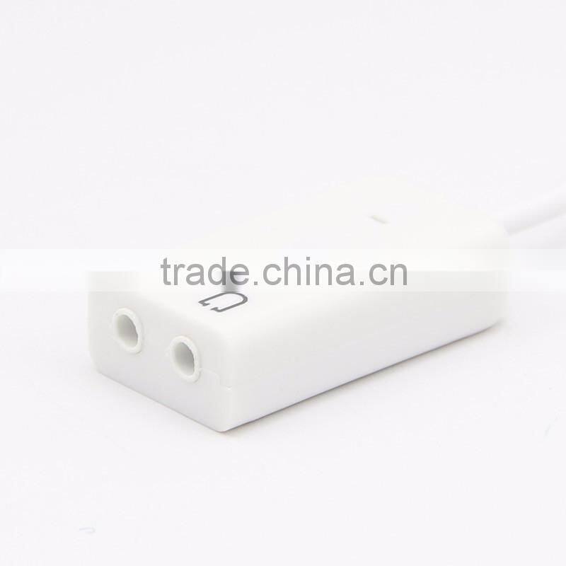High speed USB external sound card audio adapter support 7.1 channel