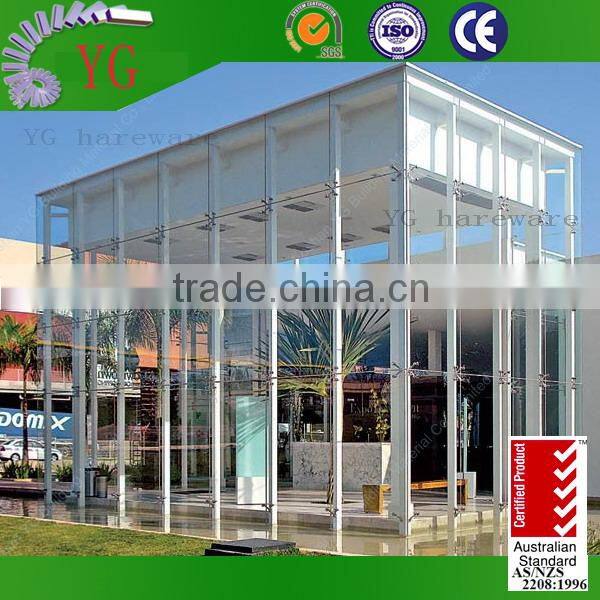 Exterior Modern Glass Wall