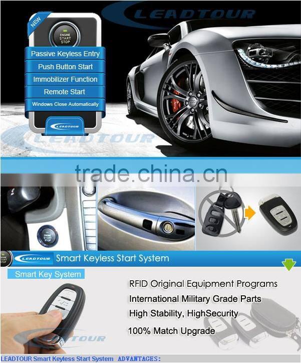 Corolla push start button smart key system