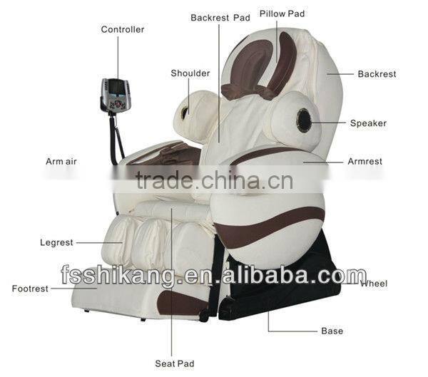 kneading shiatsu massage chair