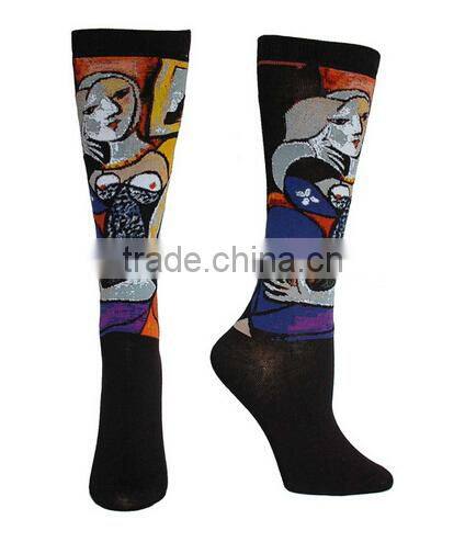 Wholesale Winter Best Warm Fashion Artistic Sublimation Sock