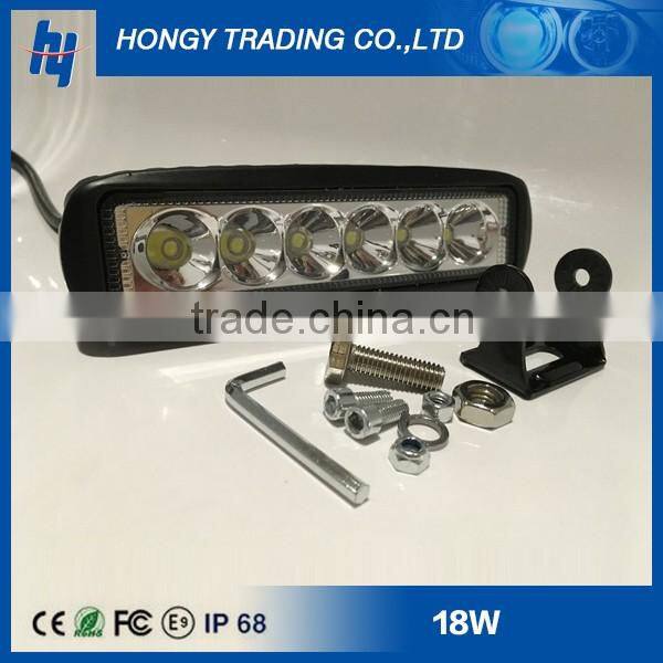High quality 18w 4x4 offroad led work light and 6inch 18w working light used cars