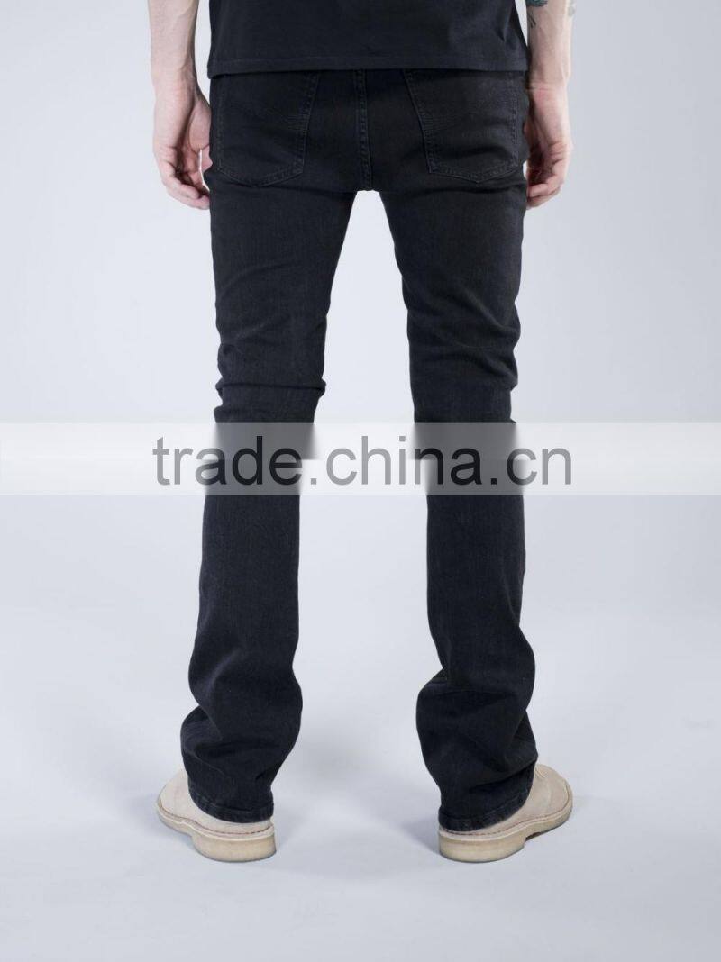 fashion design tight fit bootcut mens jeans JX020