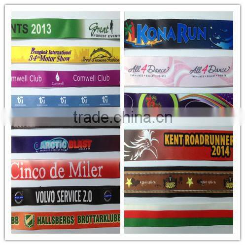 New design promotional dark purple polyester lanyard