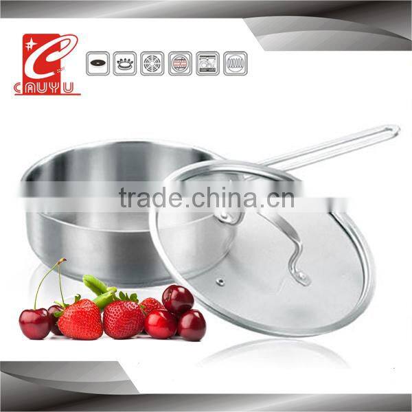 stainless steel fry pan set for healthy product