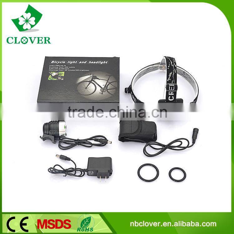 Bicycle Accessory Aluminum alloy rechargeable 20000 lumen led bicycle light