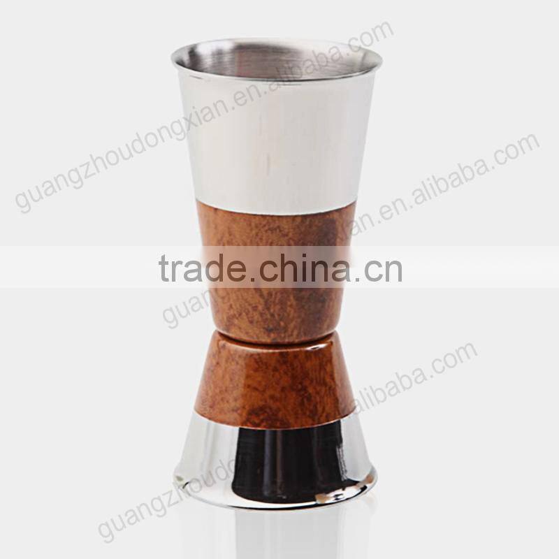 2014 barware stainless steel wine jigger