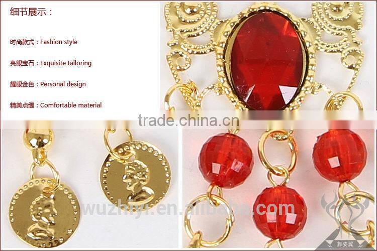 Fashion belly dance accessory performance wear drop earrings (T13)