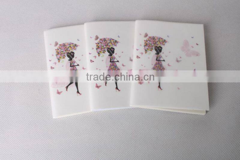 Wholesale handmade Greaseproof paper blank notebook school exercise books