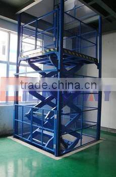 Outdoor on ground 2 level and 2 post parking lift for car