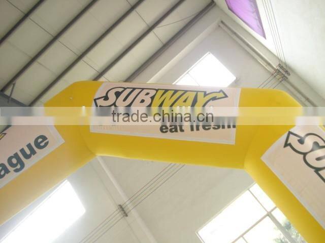 Advertising cheap inflatable arch with full printing