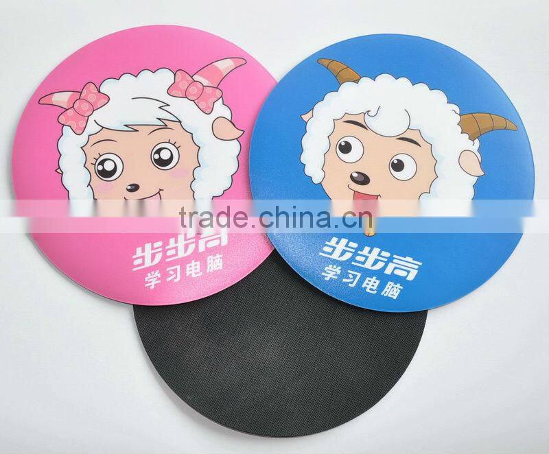 Promotional Rubber mouse pad , round shape computer mouse pad