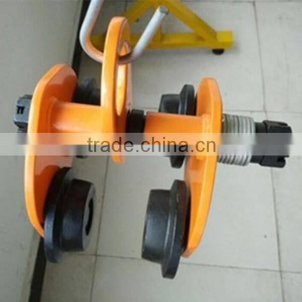 GCT series plain trolley, chain hoist trolley