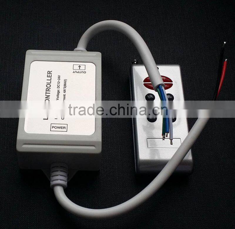 2016 Hot sale waterproof RF 8 Keys RGB led controller for RGB led strip