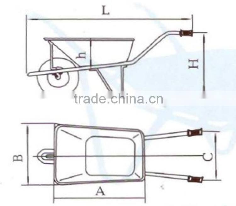 Cheap wheelbarrow construction tools