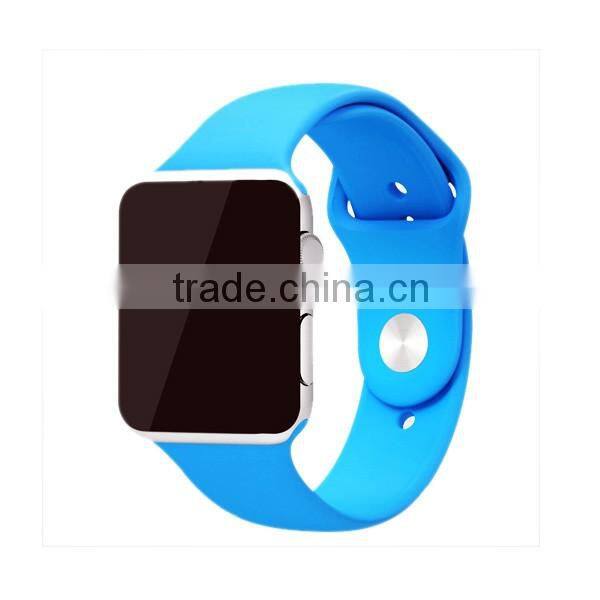 modern popular unique color 2016 silicone watch strap