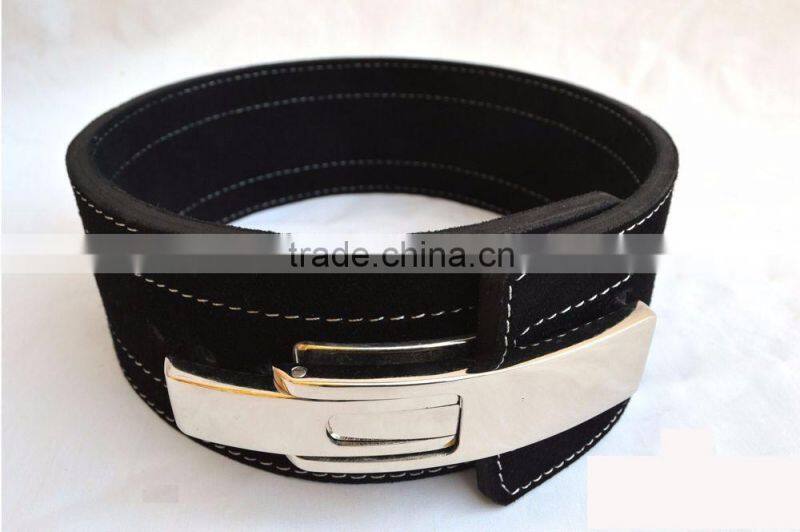 Weightlifting lever belt