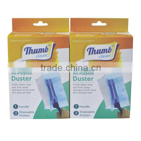 China OEM manufacture factory supplier nonwoven fiber shoes duster