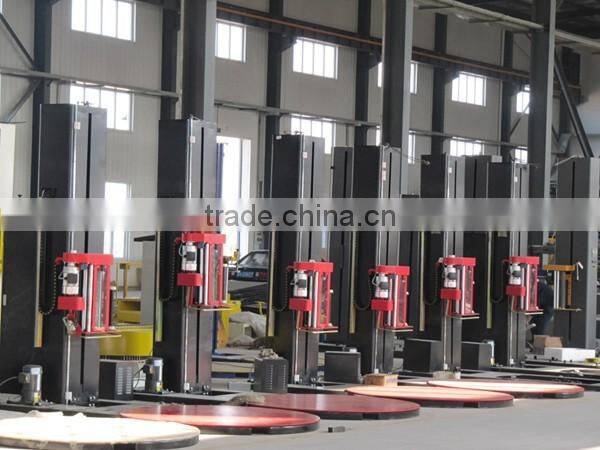 Stretch film pallet machine