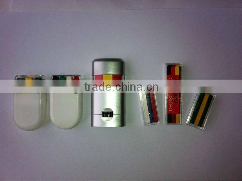 2014 Football World Cup team various multi-color Halloween glow Face paint wholesale face & body paint on demand gift