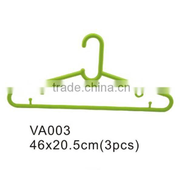 VA004 plastic clothes hanger laundry pipe hanger