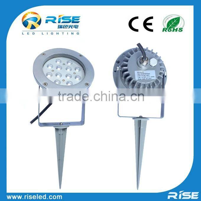 Garden Lights, 9W/12W LED Spot Garden Light Spike Item Type and Warm White Color Temperature(CCT) led spike light