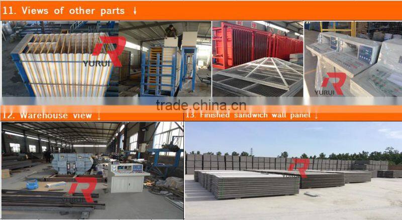 Concrete hollow core slab making/forming machine/precast concrete wall panel machine