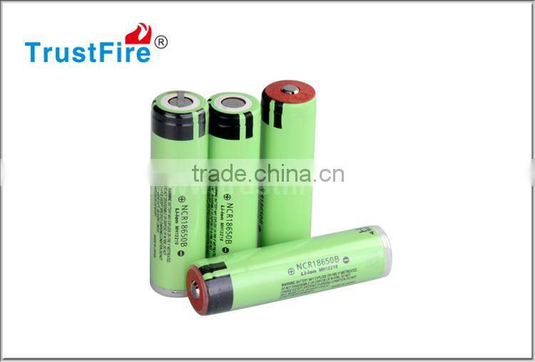 Trustfire original factory 18650 3400mah 3.7v rechargeable battery
