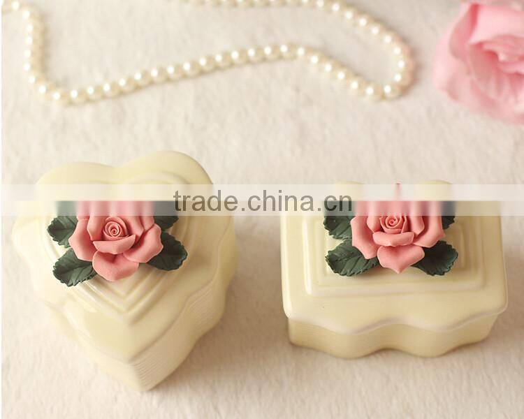 Elegant Ceramic wedding favor boxes candy boxes sweet boxes