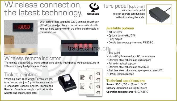 K3-150P Waterproof IP65 150kg digital electronic scales